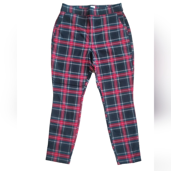 GAP Pants - Plaid High Rise Skinny Ankle Pants by GAP NWOT holiday sz12